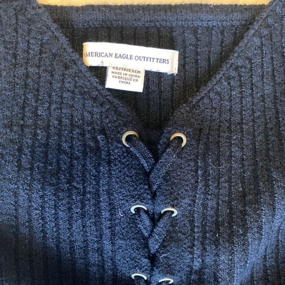 American Eagle Outfitters - Black Knit Tank Top - Picture 2 of 4